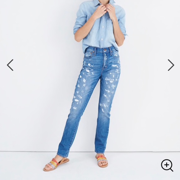 Madewell High-Rise Slim Boyjean: Painter Edition - Picture 2 of 6